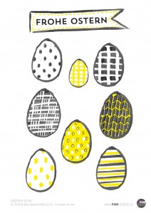 DIY // Oster-Anhänger schnell gebastelt // diese Anhänger als Free Printable - auf FAMILICIOUS.de